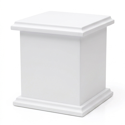 Urna Cubo — Blanco